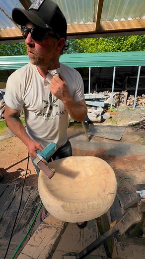 Seat pan rough out. @jeffrouitto | Knock on Wood