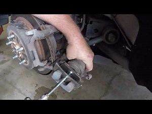 Nissan Murano Rear Brake Pad Change