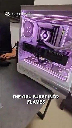 GeForce RTX 5090 Erupts in Flames