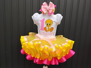 Bird Party Birthday Tutu Set, Twenty Bird Baby Girl Tutu Dress Birthday Costume. - Etsy