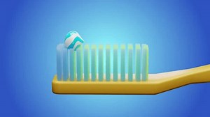 Toothpaste On Toothbrush Cgi Animation Green Stock Footage Video (100% Royalty-free) 3499743773 | Shutterstock