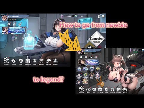 Aeons Echo. Newbies road Full 7 Days 1-7 compilation.