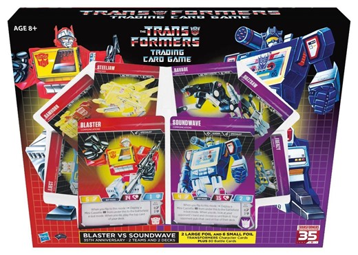 Transformers: TCG Blaster vs. Soundwave 35th Anniversary Con Edition