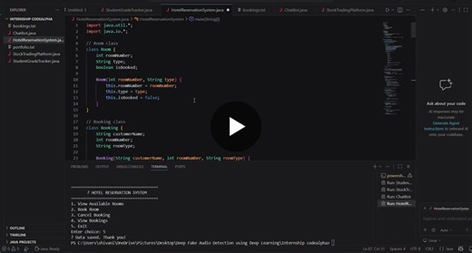 #codealpha #javaprogramming #internship #task4 #softwaredevelopment #oop #learning #careergrowth | Deshmukh Shivani