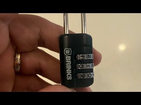 How to set Brinks lock.