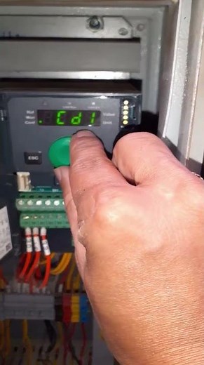 schneider vfd parameter setting | 2 & 3 Wire Operation #vfd #shortvideos #electricalshorts #wiring