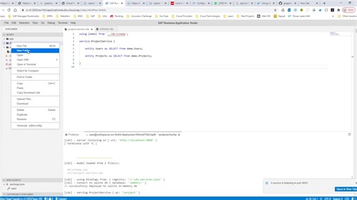 Part 2 - Cloud Application Programming Model (Organizing code structure, initial