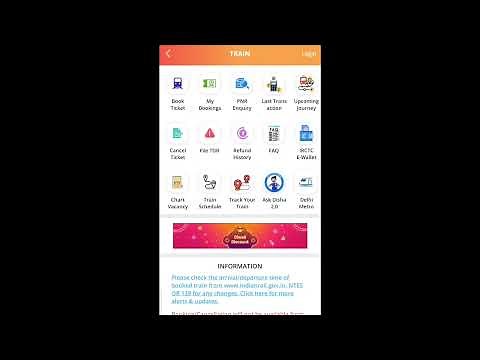 How To Book Railway Tickets In India Using IRCTC Rail Connect App