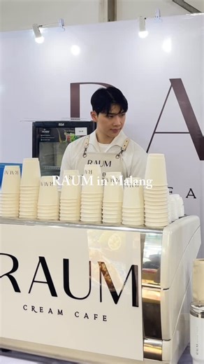 Raum Creamcafe on Instagram: "RAUM is finally landed in Malang, East Java, Indonesia. Get to experience the vibes, the beverages, the pastry that will surely make your moment special. Only until 18th January 2026 at @mall_malangcitypoint by @jangkrikkuliner ✨ See you ☺️ 🏬 Malang City Point Mall 🗓️ 14th - 18th January 2026 🎟️ FREE ENTRY #RAUMinMalang #coffee #matcha #financier #cafemalang"