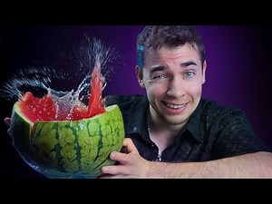 The sound of a watermelon exploding in ASMR to SLEEP 99% 🍉