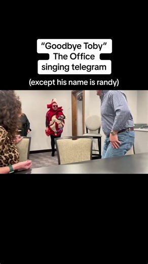 Hilarious 'Goodbye Toby' Singing Telegram Prank