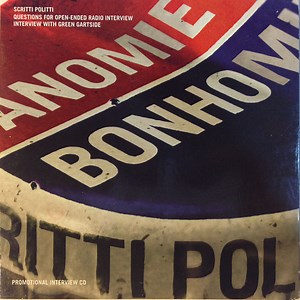 Scritti Politti - Questions For An Open-Ended Radio Interview Interview With Green Gartside