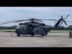 US Navy MH-53E Arrives in Ocala to Aid Bahamas After Hurricane Dorian