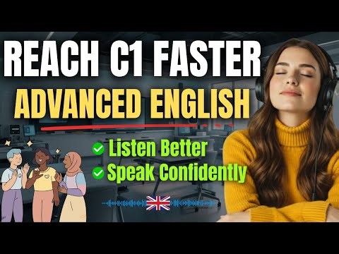 Upgrade Your English to C1 | Advanced Listening & Speaking for Serious Learners