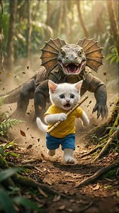 he needed white snake venom to save his mother🥺😿 #catstory #cat #ai #sadstory #meow #poorcat | Spot An Screen