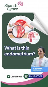 What is Thin Endometrium? . Thin endometrium (TE) is a condition where the lining of the uterus is abnormally thin, usually less than 7 mm thick. It can affect a woman's ability to get pregnant . #ThinEndometrium #EndometriumHealth #WomenHealth #ReproductiveHealth #FertilityIssues #GynecologicalHealth #EndometrialThickness #UterineHealth #GynecologistAdvice what is thin endometrium | "thin endometrium causes | thin endometrium symptoms | thin endometrium treatment | endometrial thickness | Dr. S