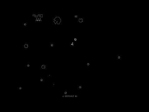 Space Rocks [Arcade Longplay] (1981) J.Estevez