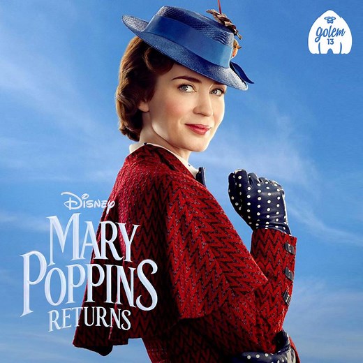 Une nouveau trailer pour "Le Retour de Mary Poppins". Le 19 décembra au cinéma golem13.fr/mary-poppins-est-de-retour | Kultt