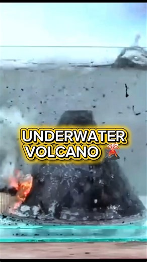 UNDERWATER VOLCANO #shorts