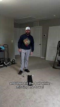 A golf towel may be the best training aid of all time. #golf #golfswing #golfcoach