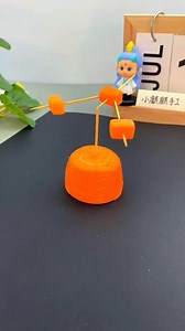 Let's make a fun toy with carrots! #crafts #carrots #fun | Art, Crafts and Journals