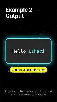 Default Parameters in Python 🔥 | Syntax and Examples Explained