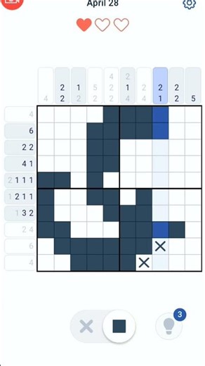 April 28, 2019 | Daily Challenges | Nonogram