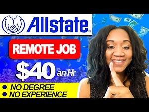 2 ALLSTATE REMOTE JOBS| EASY NO DEGREE JOBS.. EQUIPMENT PROVIDED