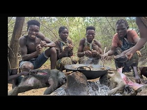 Ultimate Bushmen Survival: Epic Bush Pig Hunt & Feast | Wild Bushmen Life
