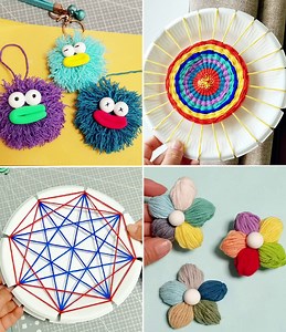 20K views · 55 reactions | DIY Woolen Craft Ideas For Girls | Art & Craft | Facebook
