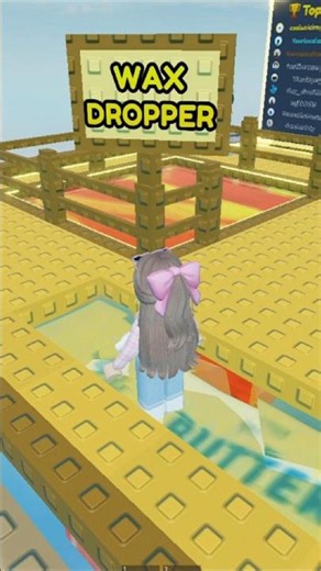 Wax Dropper Butter Wax Tower #roblox #asmr #amsrsounds