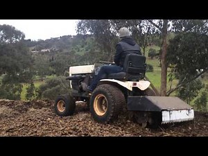 Bolens HT20 Tractor with Kohler engine and Rotary Hoe