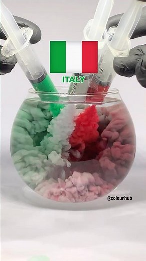 Mixing Flag Colors Until It Looks Cool! 🌈 | Part 2 #shorts #asmr #paintmixing