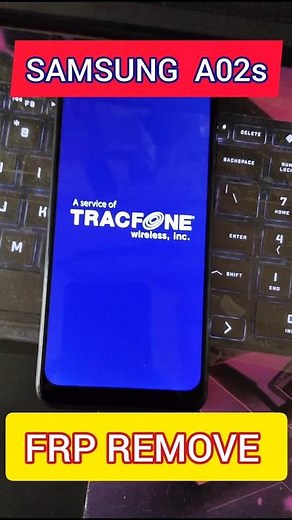 How to Tracfone Samsung A02s Frp ( SM-S124DL ) Google Account Remove #frp Edl mode 1 click Done ✅