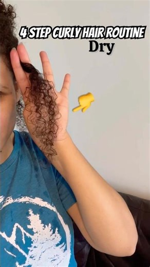 Curly Hair Routine Simplified #curlyhair #curlyhairroutine