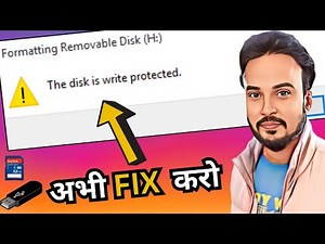 (2023 FIX) - "The Disk is Write Protected" (SD Card & Pen Drive) Hindi