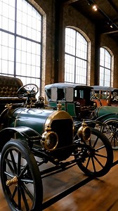 A Century Before the Highway #EarlyAutomobiles #HistoricVehicles #ClassicCars #IndustrialEraMotoring #MuseumPhotography #AutomotivePioneers | Heritage Car Culture