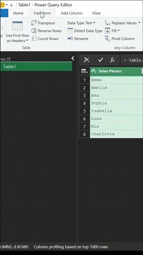 How To create Pivot table through Power Query