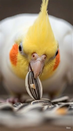 Can Cockatiel Eat Sunflower Seeds #trending #shorts