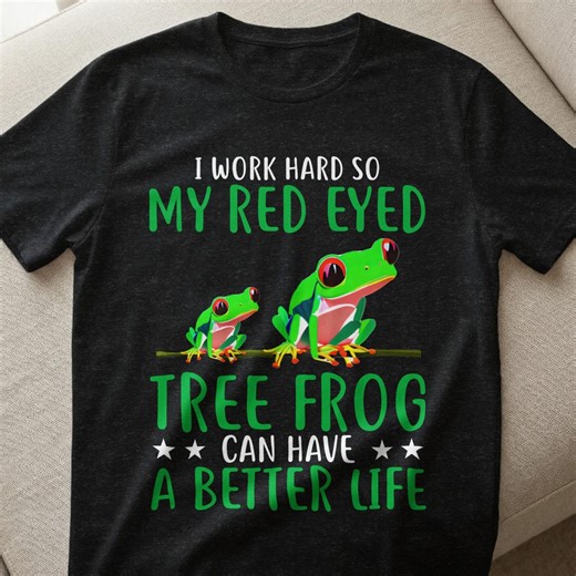 My Red Eyed Tree Frog PNG, Frog Life Shirt Design, Red Eye Tree Frog Sublimation, Amphibian Art, Instant Download, Digital T-shirt File, DTF - Etsy