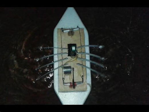 How to make a boat - powerful electric rowing boat