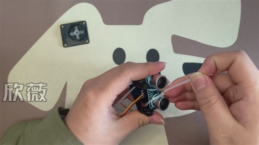 超声波云台9G舵机套件黑色安装视频_哔哩哔哩_bilibili