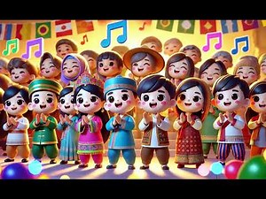 Educational Song: Learn Asian Country Names Easily | Kids Learning Song