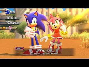 Team Sonic & Amy in Sonic Unleashed