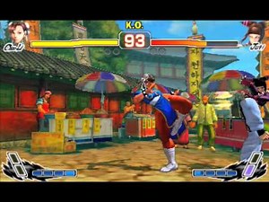 Super Street Fighter IV 3D Edition Gameplay Video