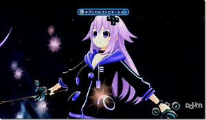 Hyperdimension Neptunia Victory II Shows Off A Giant Dark Goddess