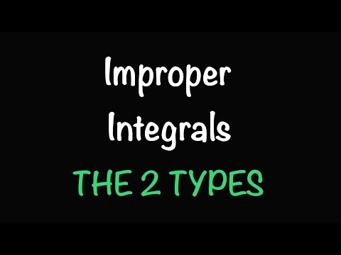 How to Evaluate Improper Integrals (Infinite Limits & Undefined Functions) | Calc 2