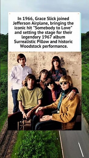 Jefferson Airplane with Grace Slick (1966) ✈️ #JeffersonAirplane #ClassicRock