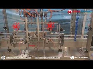 Automatic Linear Gravity Based Filling Machine | Complete Filling Line Solution