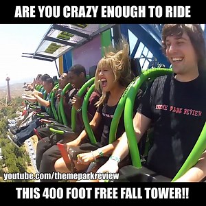 Lex Luthor at Six Flags Magic Mountain is one of the tallest drop rides in the world! For more videos: http://www.youtube.com/user/themeparkreviewtpr?sub_confirmation=1 | Theme Park Review